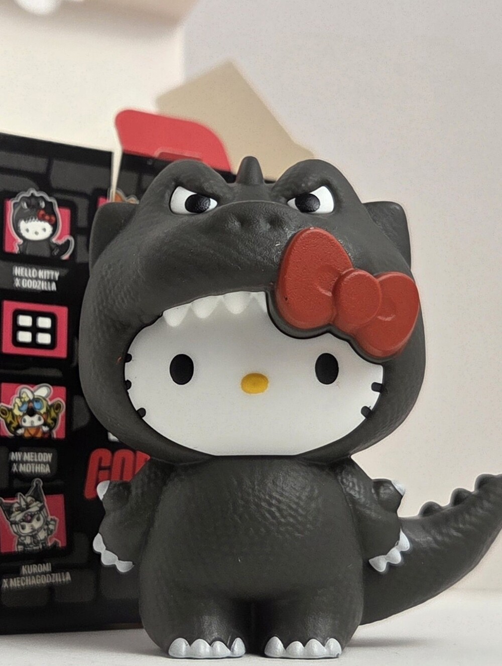 2026 McDonald’s Hello Kitty x Godzilla Happy Meal Toy Figure #1 Brand New